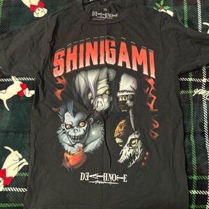 Shinigami Graphic Black T-Shirt
